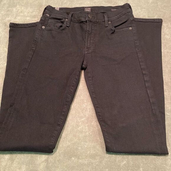 #112 CITIZENS FOR Humanity Avedon Black Rayon Blend Jeans - Picture 2 of 8